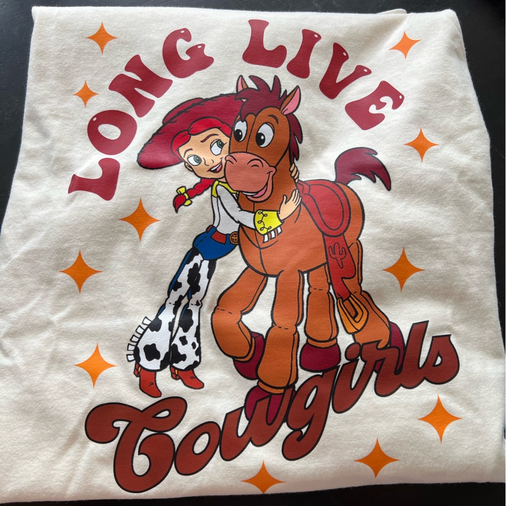 Comfort Colors Long Live Cowgirls Disney TShirt